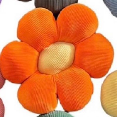 Μαξιλάρι με Γέμιση Daisy Orange 35 εκ.
