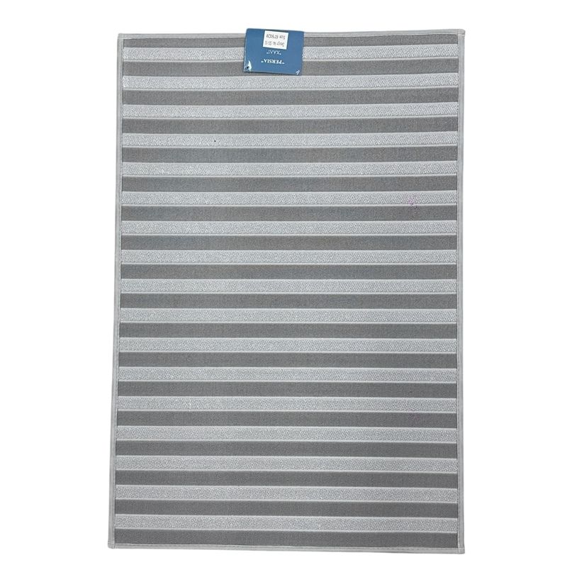 Πατάκι Μοκέτα 50X80 εκ. SO9 Ανοιχτό Γκρι - Home Classic