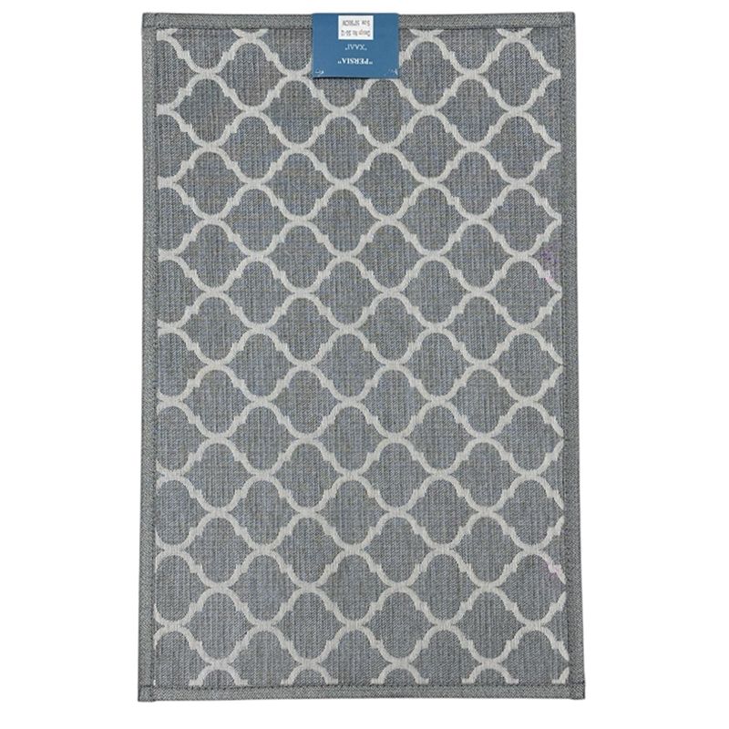 Πατάκι Μοκέτα 50X80 εκ. SO12 Ανοιχτό Γκρι - Home Classic