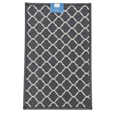 Πατάκι Μοκέτα 60X150 εκ. SO12 Σκούρο Γκρι - Home Classic