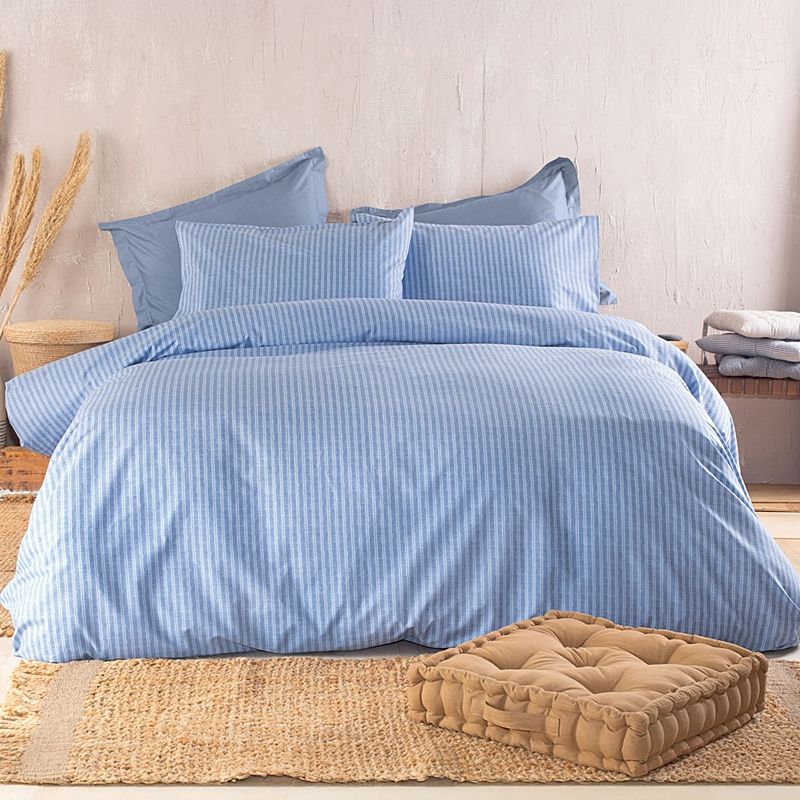 Σετ Κουβερλί Υπέρδιπλο Next Masters Μπλε - Rythmos