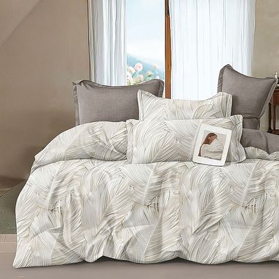 Σετ Σεντόνια Υπέρδιπλα Spirit Ivory - Βαμβακοσατέν 100% - Rythmos