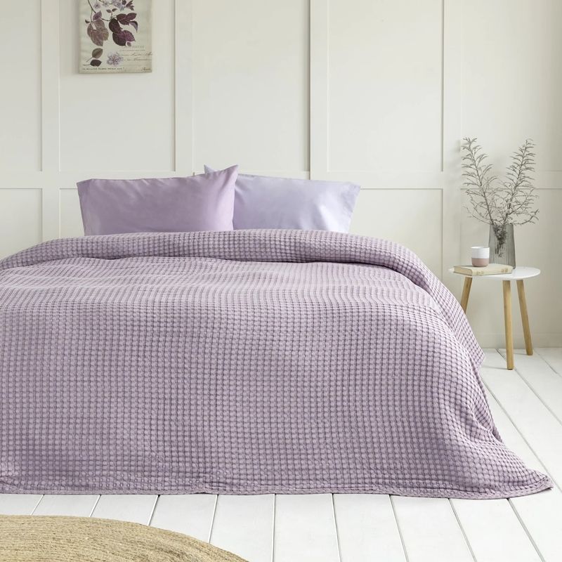 Κουβέρτα Υπέρδιπλη 220Χ240 εκ. Comfy Warm Lilac - Nima Home