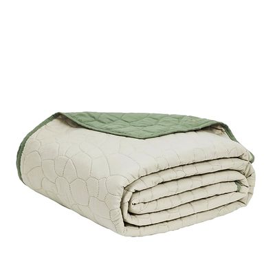 Κουβερλί Υπέρδιπλο Nala Wild Beige/Green - NIma Home