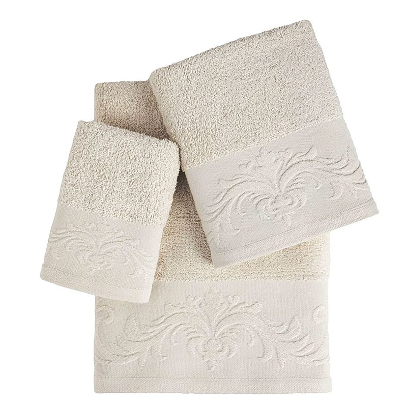 Σετ Πετσέτες 3 τεμ. Ζακάρ Ambrose Light Beige - Nima Home