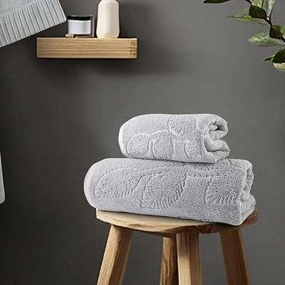 Σετ Πετσέτες 3 τεμ. Ζακάρ Serenity Gray - Nima Home
