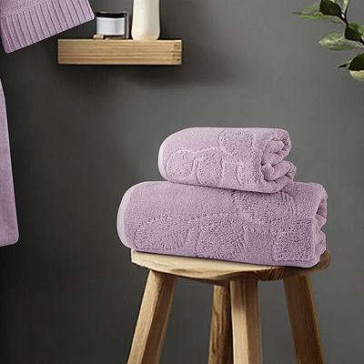 Σετ Πετσέτες 3 τεμ. Ζακάρ Serenity Lilac - Nima Home