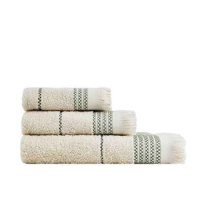 Σετ 3 τεμ. Πετσέτες Plush Dusty Light Beige - Nima Home