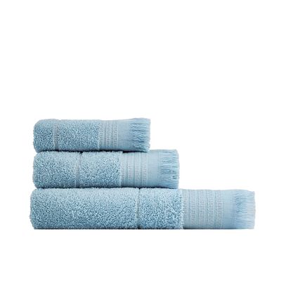 Σετ 3 τεμ. Πετσέτες Plush Dusty Light Blue - Nima Home