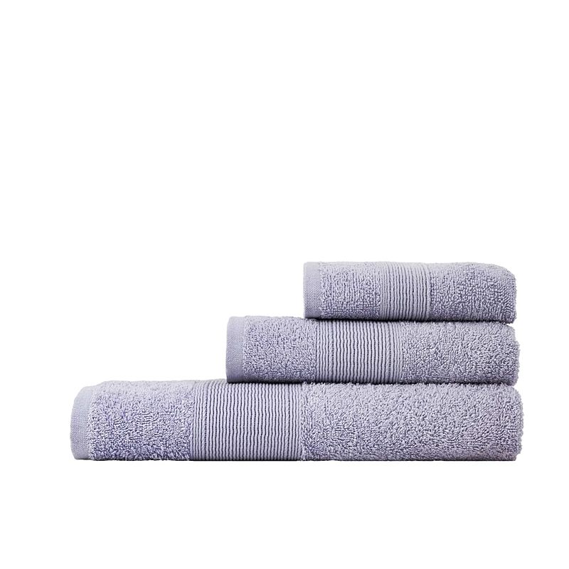 Σετ 3 τεμ. Πετσέτες Oasis Light Gray - Nima Home