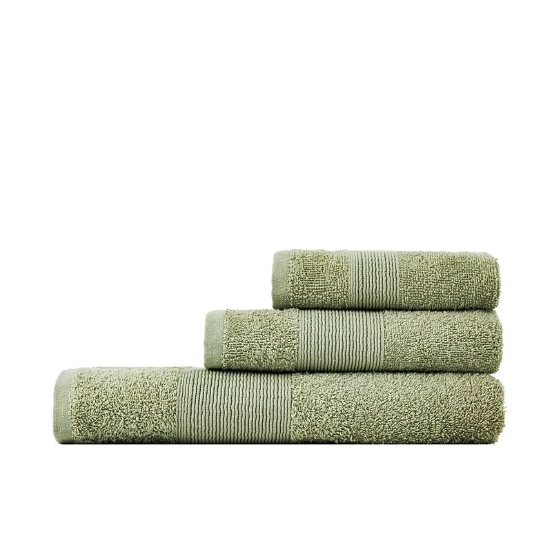 Σετ 3 τεμ. Πετσέτες Oasis Olive Green - Nima Home