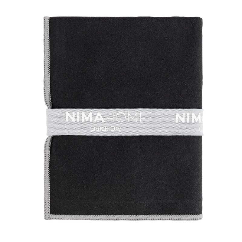 Πετσέτα Γυμναστηρίου 50Χ90 εκ Riva Black - NIma Home