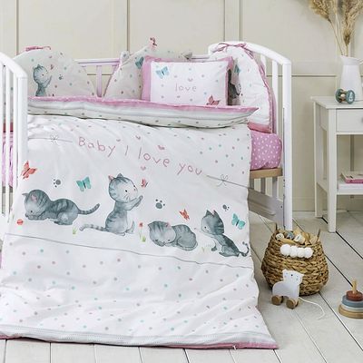 Κουβερλί Κούνιας Baby Love - Nima Home