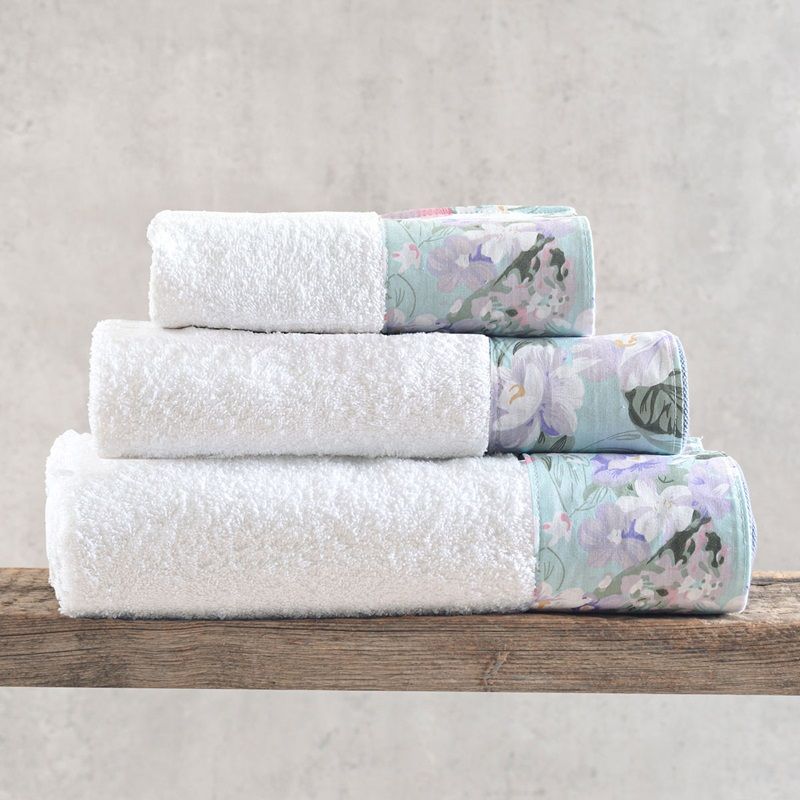 Σετ 3 τεμ. Πετσέτες Margo Λευκό - Rythmos