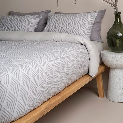 Σετ Σεντόνια Γίγας Cotton Feelings 2048 Gray - Sunshine