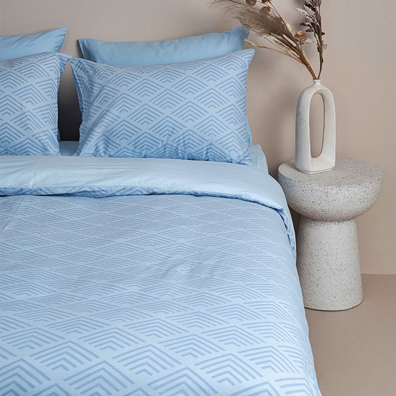 Παπλωματοθήκη Υπέρδιπλη 230Χ250 εκ. Cotton Feelings 2048 Blue - Sunshine