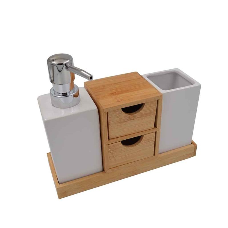 Σετ 3 τεμ. Dispenser "Bijoux" Ε-3853 - Sidirela