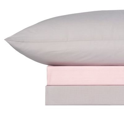 Σετ Σεντόνια Μονά Menta 205 Ανοιχτό Γκρι-Πούδρα - Sunshine