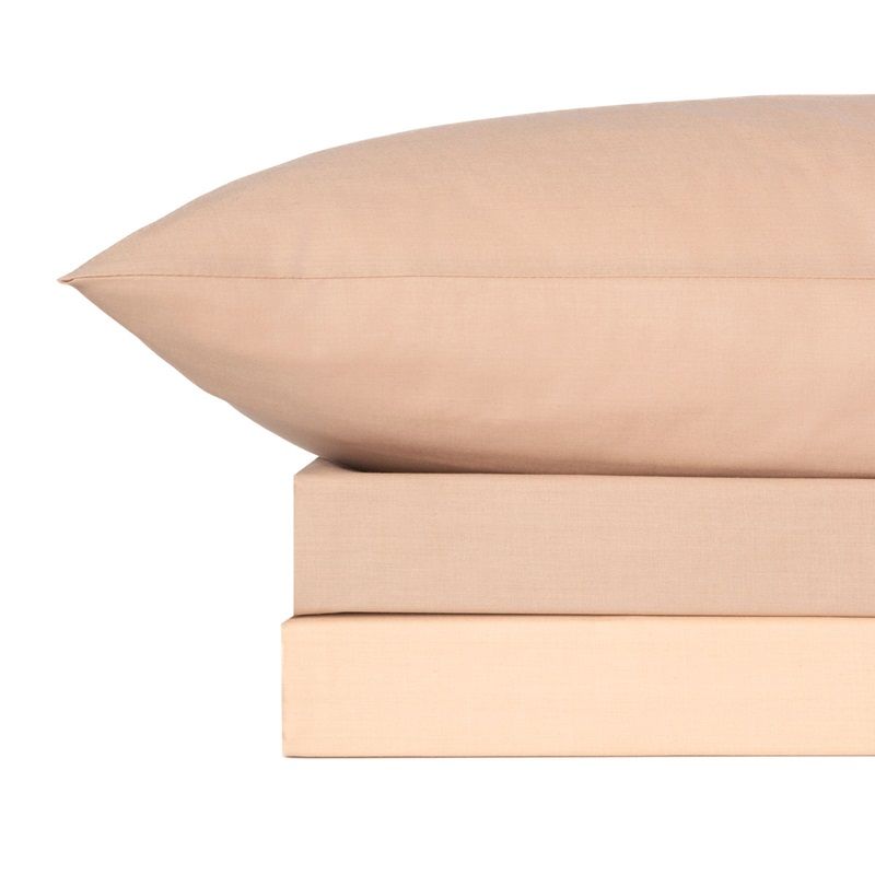 Σετ Σεντόνια Διπλά Menta 204 Μόκα-Μπεζ - Sunshine