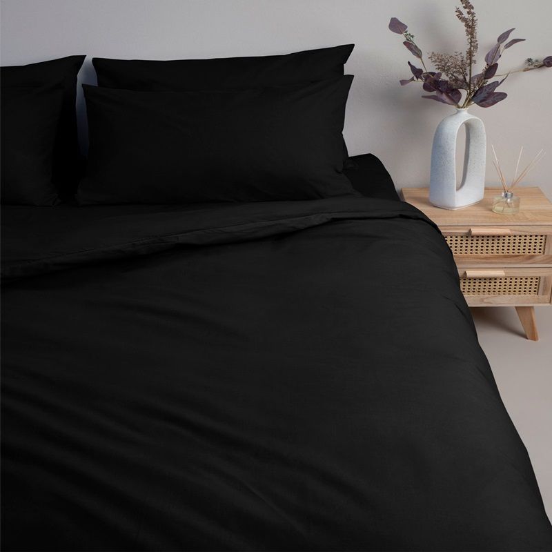 Παπλωματοθήκη Μονή Menta 208 Μαύρο - Sunshine Παπλωματοθήκη Μονή Menta 208 Μαύρο - Sunshine