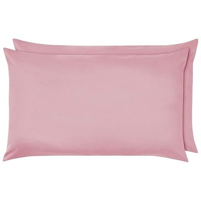 Μαξιλαροθήκες Ζεύγος Βαμβάκι 100% 50Χ70 εκ. Pink - Le Blanc