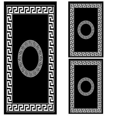 Σετ 3 τεμ. Χαλάκια Τυπωτά 7343 - Home Classic