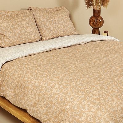 Σετ Σεντόνια Μονά Cotton Feeling 2052 Beige - Sunshine