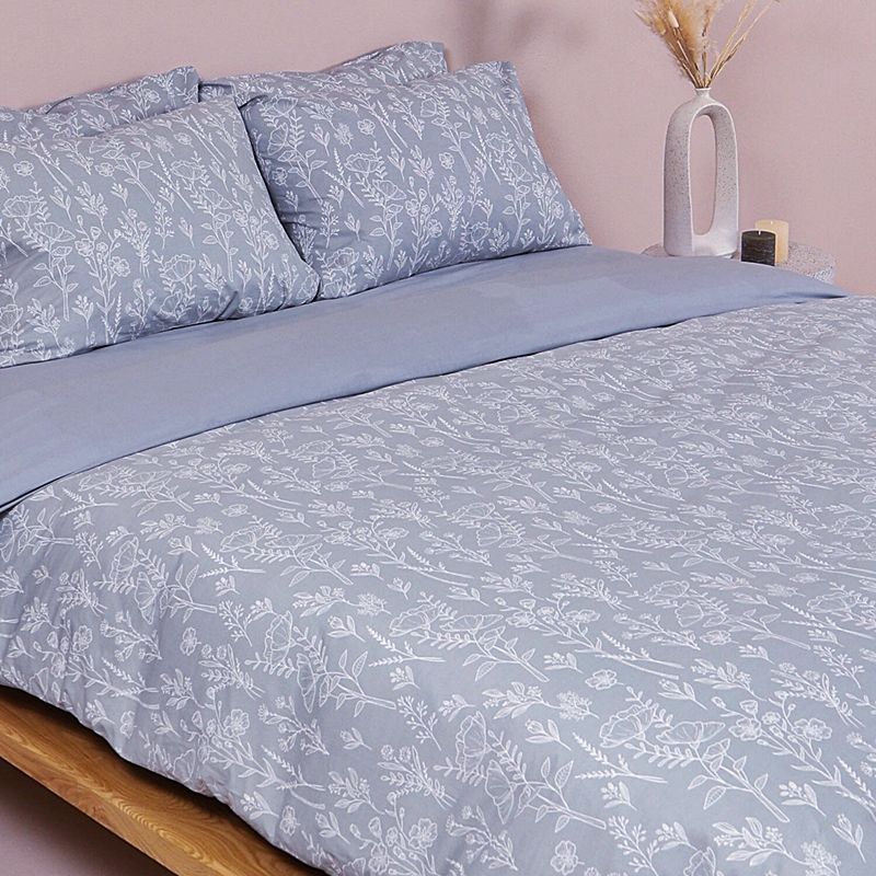 Σετ Σεντόνια Διπλά 200Χ270 εκ. Cotton Feeling 2050 Gray - Sunshine