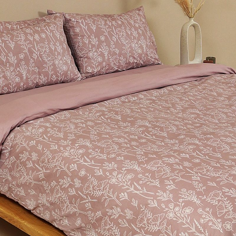 Σετ Σεντόνια Διπλά 200Χ270 εκ. Cotton Feeling 2050 Powder - Sunshine