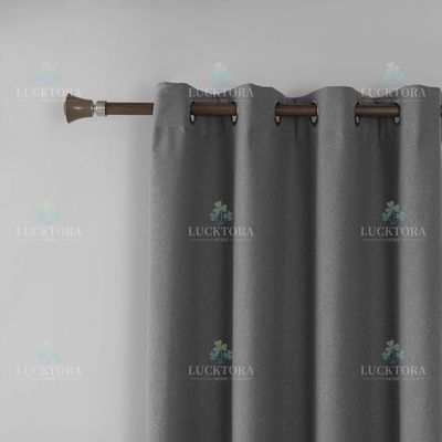 Κουρτίνα με Κρίκο BLACKOUT 270Χ265 εκ. A6010-22 Γκρι