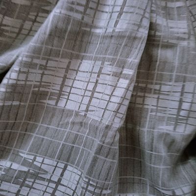 Κουρτίνα με Τρέσα Ζακάρ 270Χ280 εκ. 0818-5 Σκούρο Γκρι