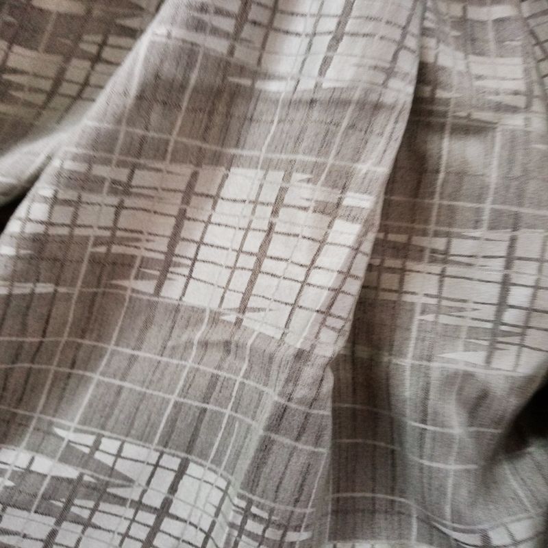 Κουρτίνα με Τρέσα Ζακάρ 270Χ280 εκ. 0818-11 Ανοιχτό Γκρι