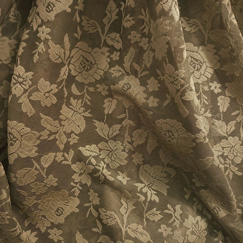 Κουρτίνα με Τρέσα 270Χ280 εκ. Δαντέλα 0595-13 Καφέ