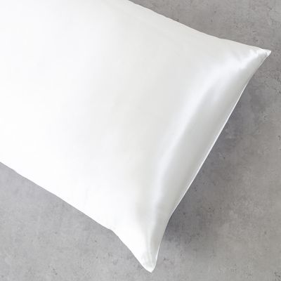 Μαξιλαροθήκη Μεταξωτή 100% Silk Λευκά - Rythmos