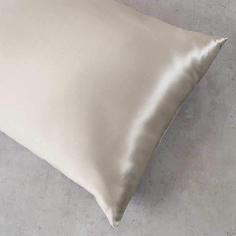 Μαξιλαροθήκη Μεταξωτή 100% Silk Μπεζ - Rythmos