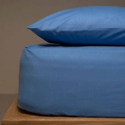 Σεντόνι Λάστιχο Μονό 100Χ200+25 εκ. Menta 17 Blue - Sunshine