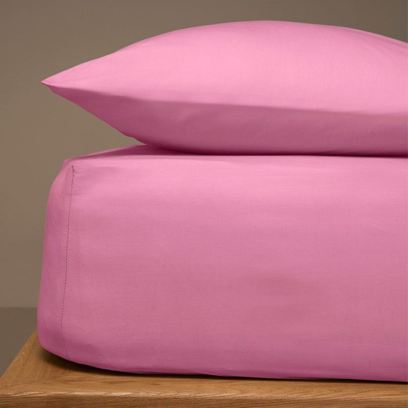 Σεντόνι Λάστιχο Ημίδιπλο 120Χ200+25 εκ. Menta 13 Pink - Sunshine