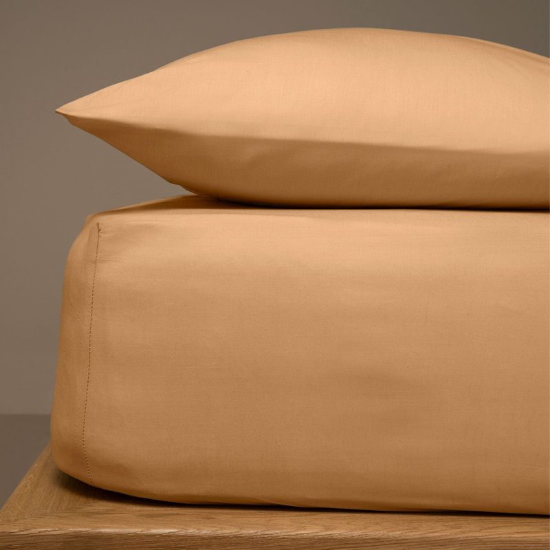 Σεντόνι Λάστιχο Υπέρδιπλο 160Χ200+25 εκ. Menta 05 Brown - Sunshine