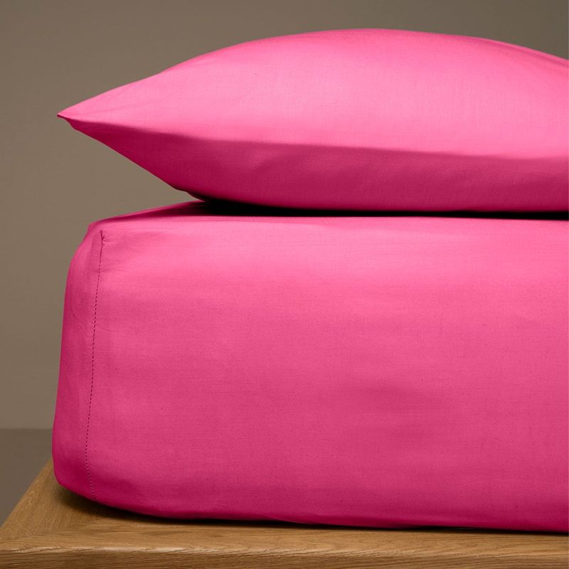 Σεντόνι Λάστιχο Υπέρδιπλο 160Χ200+25 εκ. Menta 09 Fuchsia - Sunshine