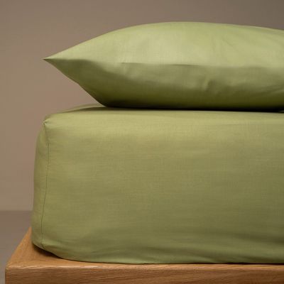 Σεντόνι Λάστιχο Υπέρδιπλο 160Χ200+25 εκ. Menta 11 Olive - Sunshine