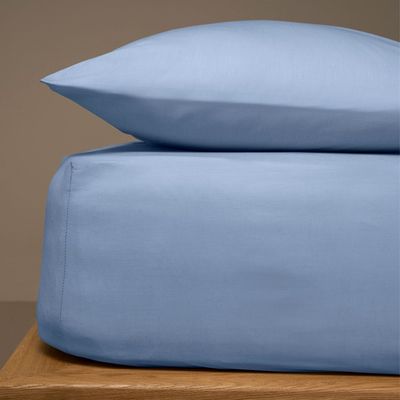 Μαξιλαροθήκες Ζευγάρι Μονόχρωμες Menta 16 Light Blue - Sunshine