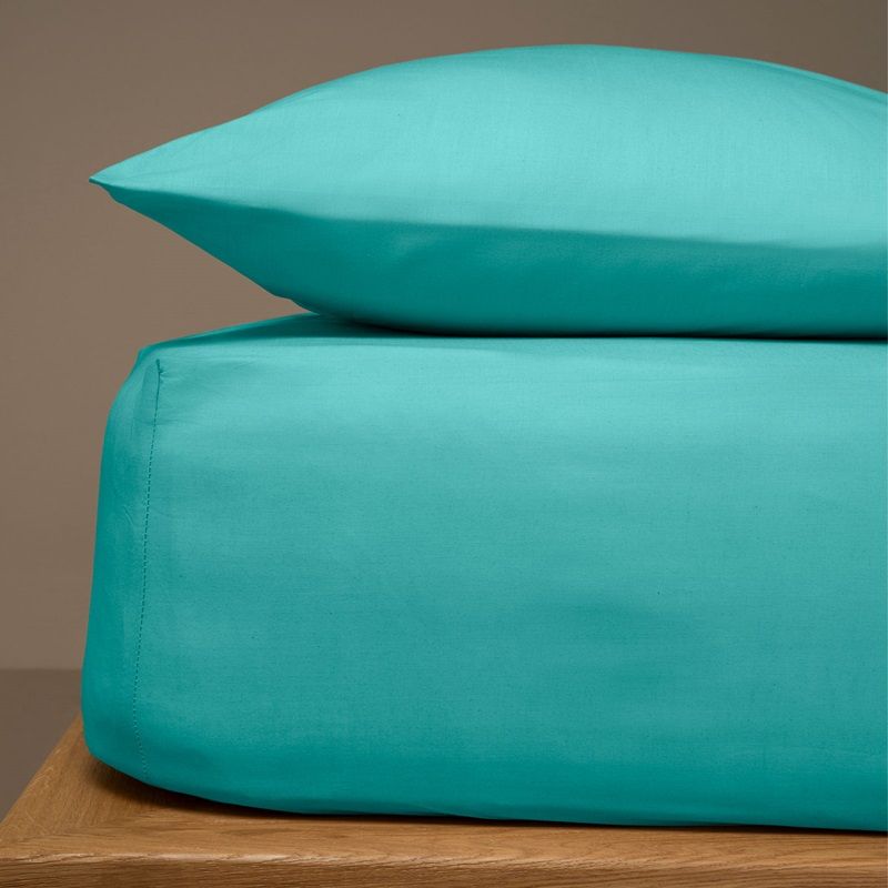 Σετ 1 Σεντόνι &amp; 2 Μαξιλαροθήκες Μονό Menta 20 Petrol - Sunshine