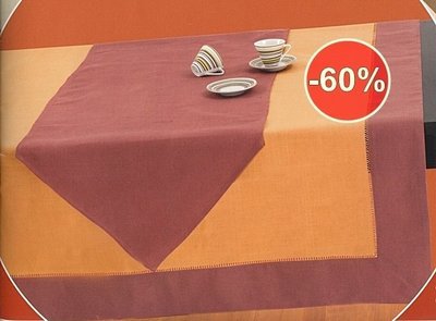 Τραπεζομάντηλο 140Χ180 &amp; Τραβέρσα Orange Runner - Home Classic