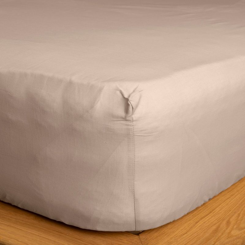 Κατωσέντονο Λάστιχο Υπέρδιπλο 160Χ200+30 εκ.Cotton Feelings 109 Sand - Sunshine