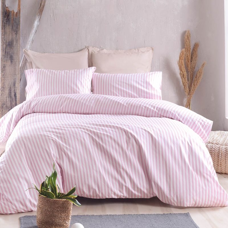 Σετ Κουβερλί Υπέρδιπλο Diva Eloise Ροζ - Rythmos