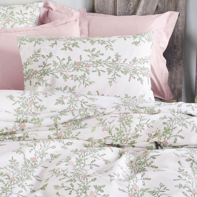 Σετ Παπλωματοθήκη Μονή Next Talia Ροζ - Rythmos