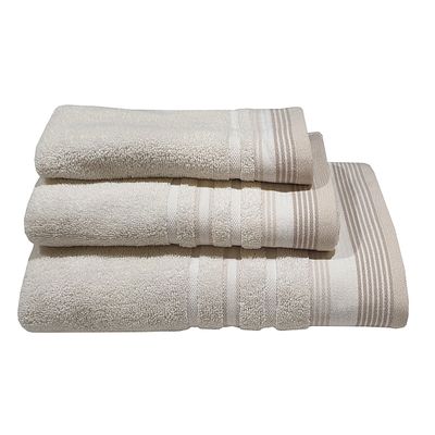 Πετσέτα Χεριών 30Χ50 εκ. Satin Stripe Άμμου - Komvos