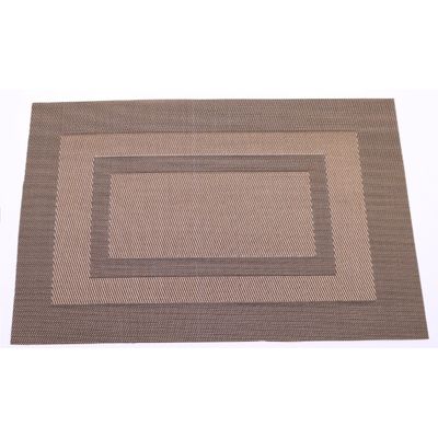 Σετ 4 τεμ. Σουπλά 33Χ48 εκ. SY10532 Καφέ