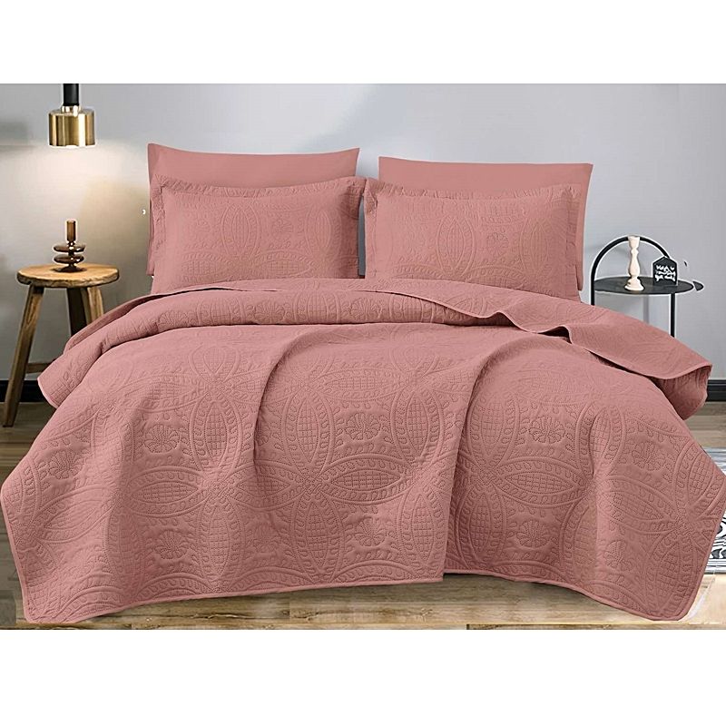 Σετ Κουβερλί Υπέρδιπλο Plain Σάπιο Μήλο - Home Classic