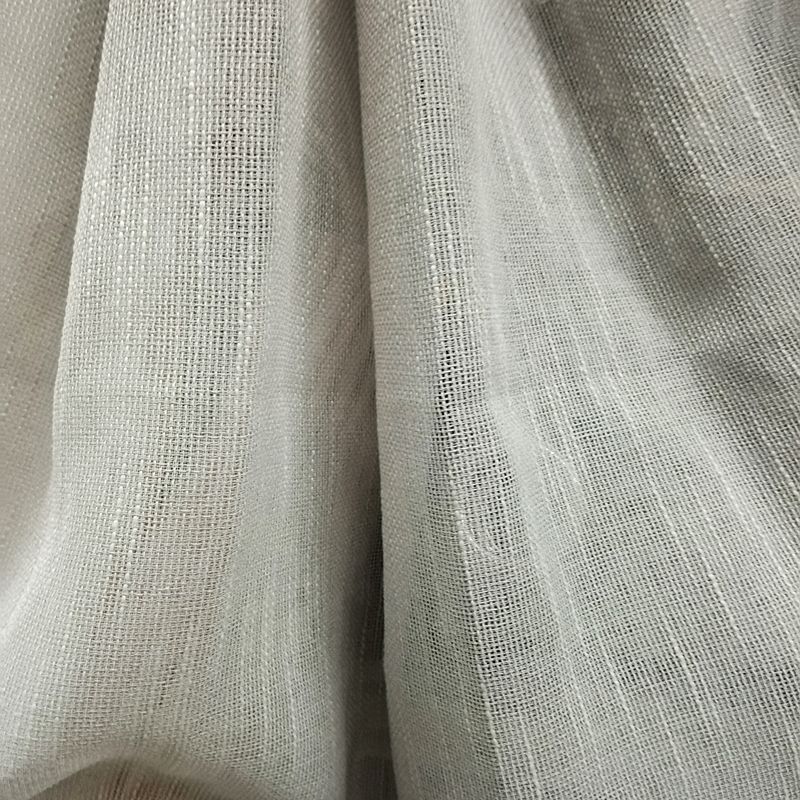 Κουρτίνα Ψάθα  με Κρίκο 140Χ270 εκ. AD6073-11 Ανοιχτό Γκρι